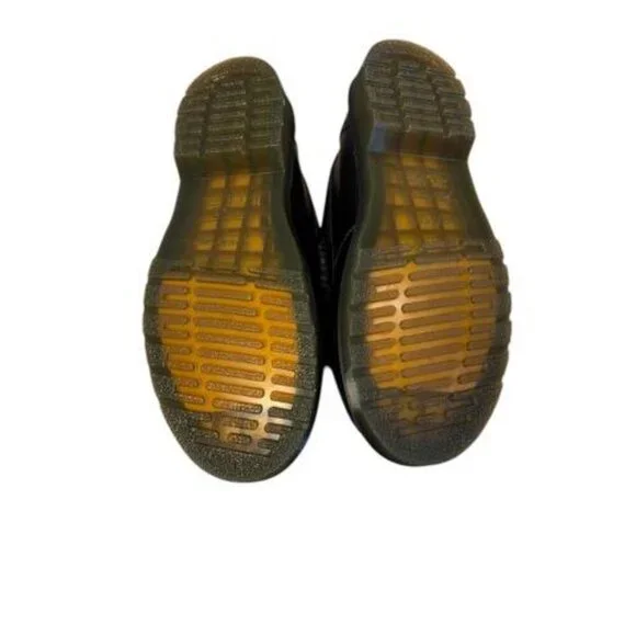 Dr. Martens Penton Floral Loafers Black Leather Jacquard Slip On - Picture 6 of 6